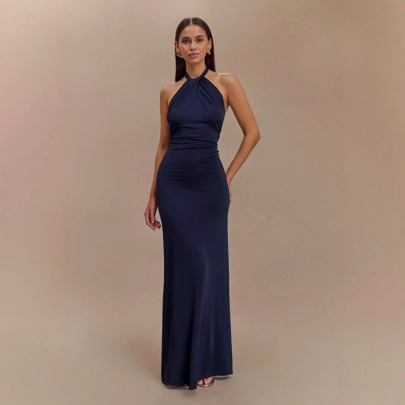 Serenié Luxe Halter Gown