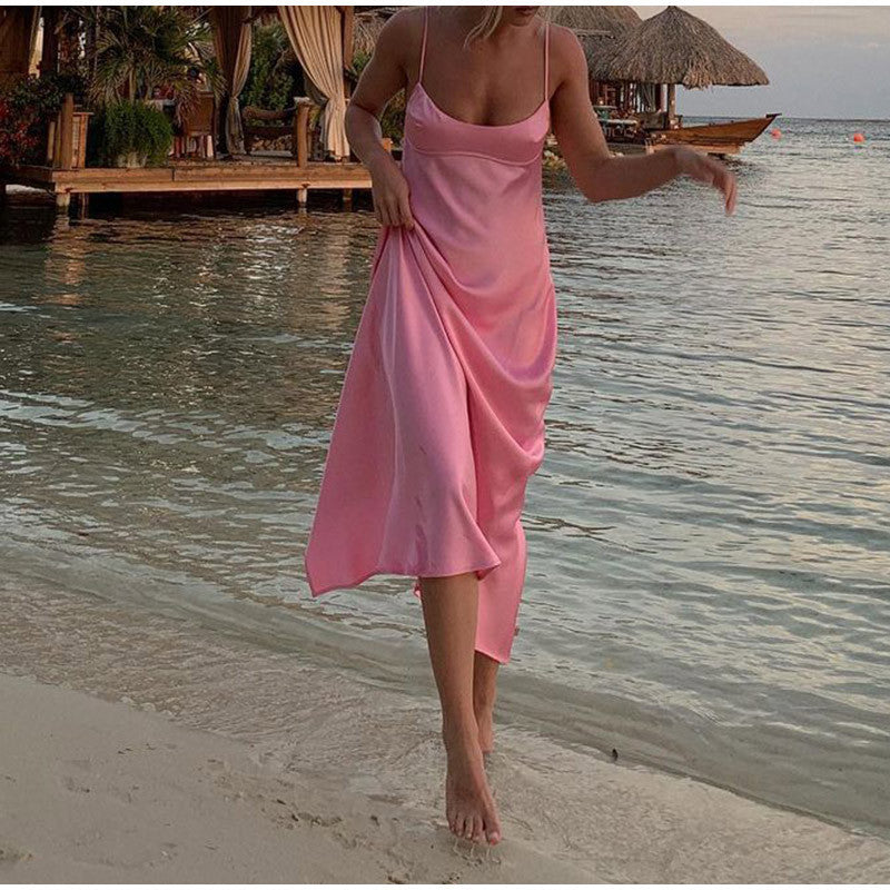 Blush Elegance Maxi Dress