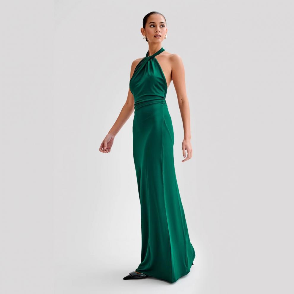 Serenié Luxe Halter Gown